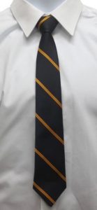 Erasmus Tie Navy,Dark Gold