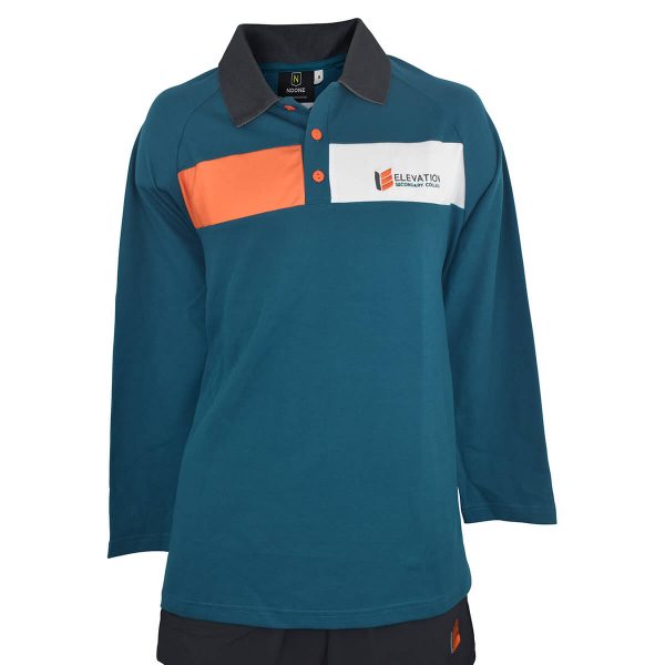 Elevation Sec Sport Polo L/S