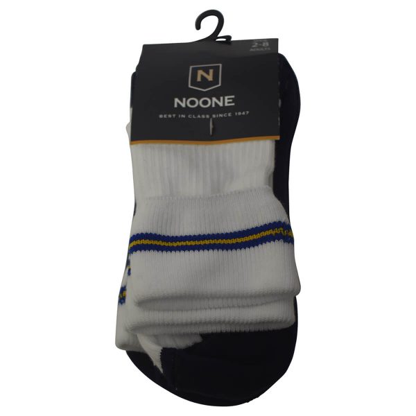 GVGS White Socks 2 Pack