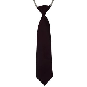 plain tie maroon