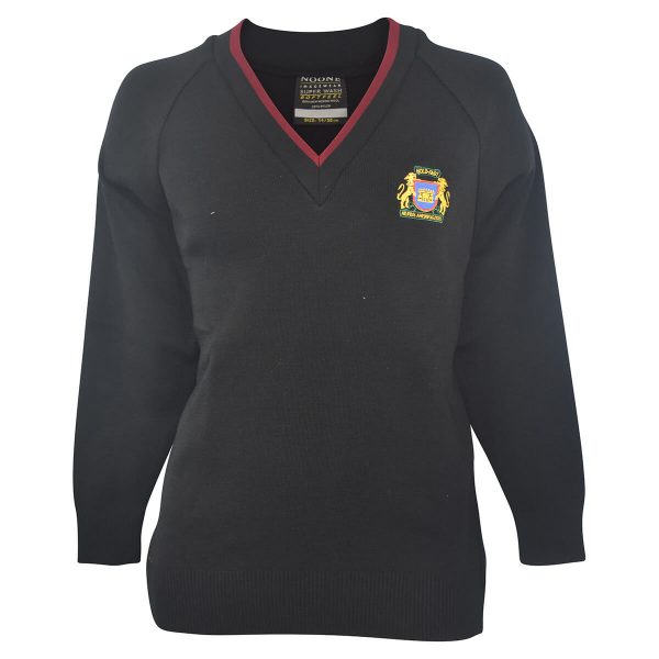 Macleod College Pullover Black