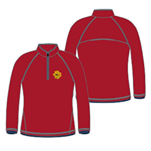 Barker Coll Classic Qtr Zip Tp