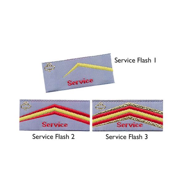 Service Flash Badge