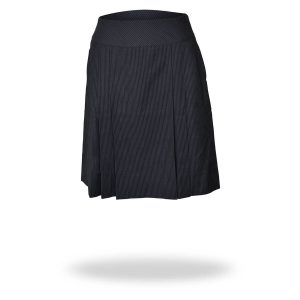 Charcoal Stripe Skirt