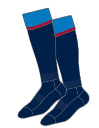 Scots All Saints Football Sock