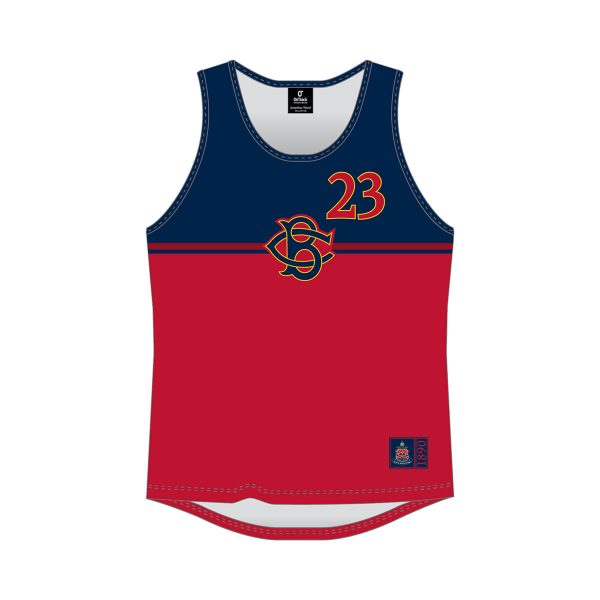 Barker Coll Touch FB Singlet