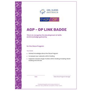 AGP-OP Link Badge Certificate