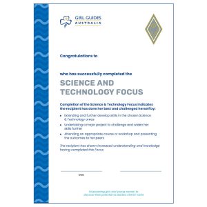 Science & Tech Focus Cert.