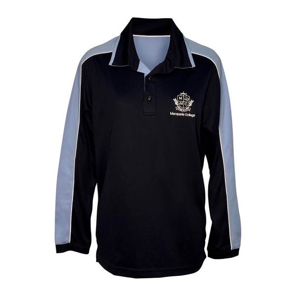 Macquarie Coll Polo Sport L/S