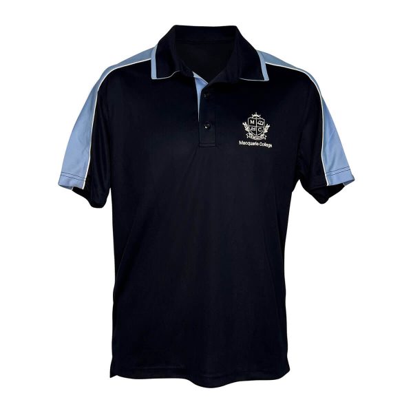 Macquarie Coll Sport Polo S/S