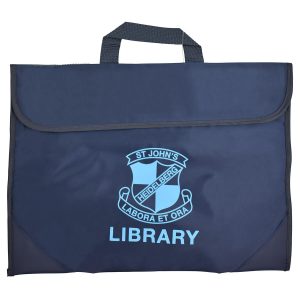 St Johns Cath PS Library Bag