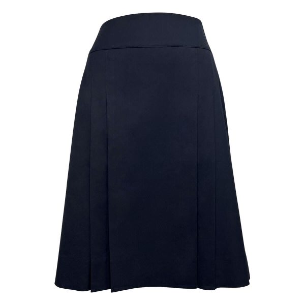 Skirt Navy Poly Viscose