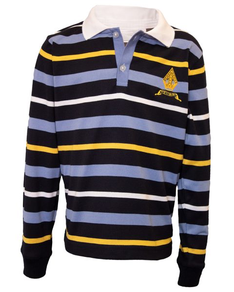 Lowther EYC Striped LS Polo