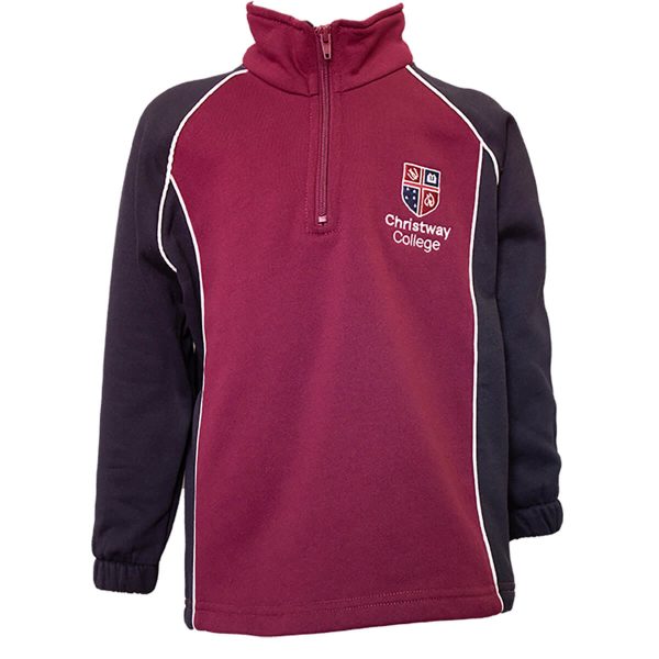 Christway College 1/2 Zip Top