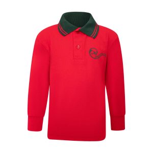 Geelong East P/S Polo L/S Red