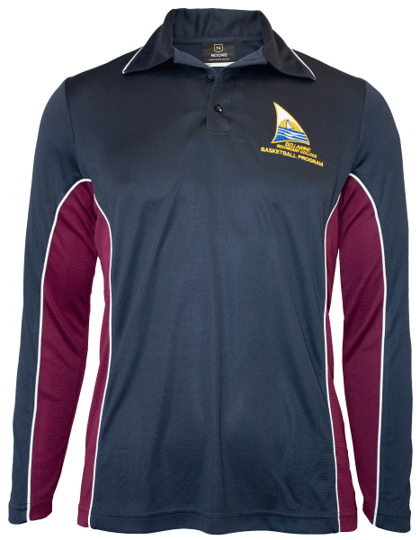 Bellarine Sec BBall LS Polo