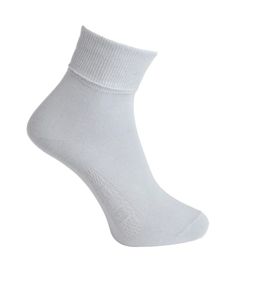 White Sock Turnover 3 Pack