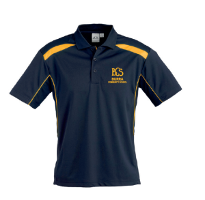 Burra CS SA Polo Snr-Navy