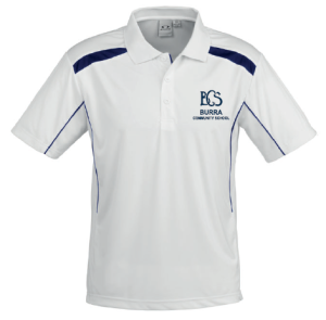 Burra CS SA Polo Snr-White