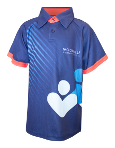 Woodville Primary Sports Polo Red - Junior