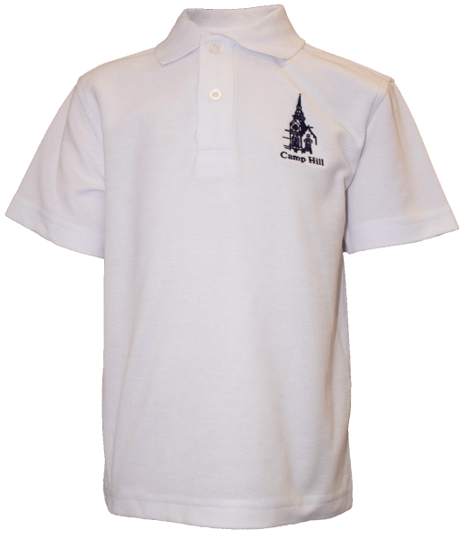 Camp Hill PS Polo S/S WHITE