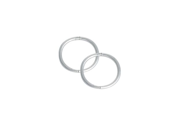 Sleeper 14mm Plain Silver