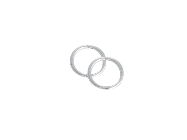 Sleeper 8mm Plain Silver