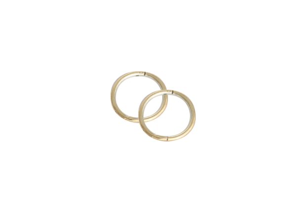Sleeper 8mm Plain Gold
