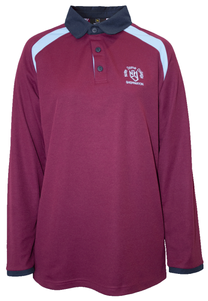 Notre Dame Polo PE LS