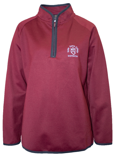 Notre Dame Qtr Zip Top