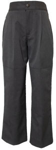 Flat Front 1/2 Elastic Trousers Junior
