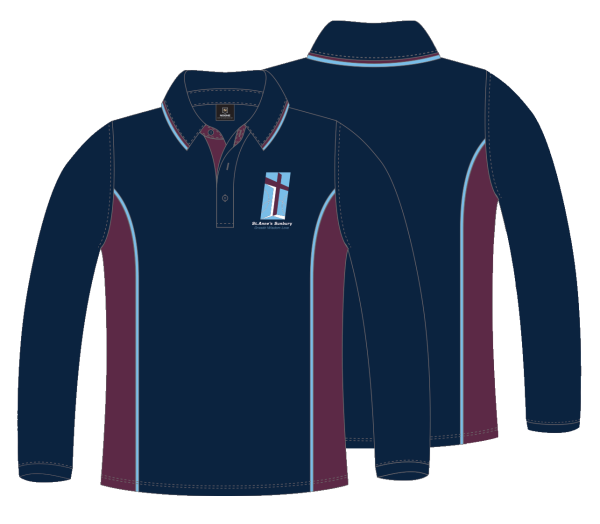 St Anne’s Academic Polo L/S