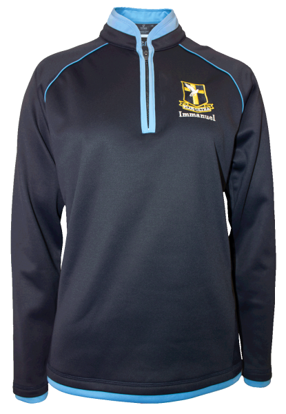 Immanuel Coll Top 1/4 Zip Tailored