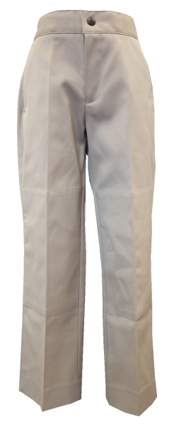 Flat Front Trousers 1/2 Elastic - Junior