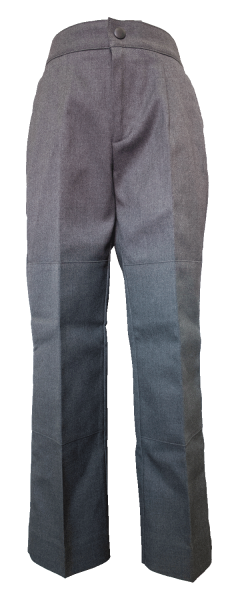 Trousers Flat Front 1/2 Elastic - Junior