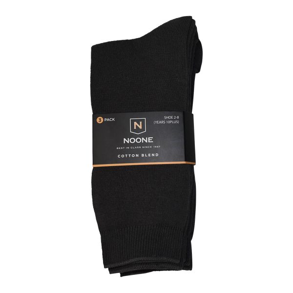 Grey Sock Straight 3 pack