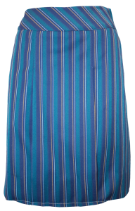 Navy/Teal/Gold Skirt