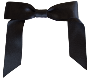 1 Colour Bow Elastic Pony