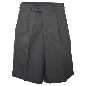 Short 2 Pleat Patent Waist Belt Loop-Adult