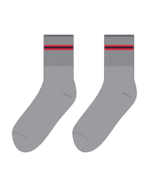 Trinity Anglican Academic Sock Grey