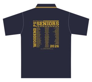 Woodend PS SA Y-6 Polo - NO PERSONLISED NAME ON FRONT