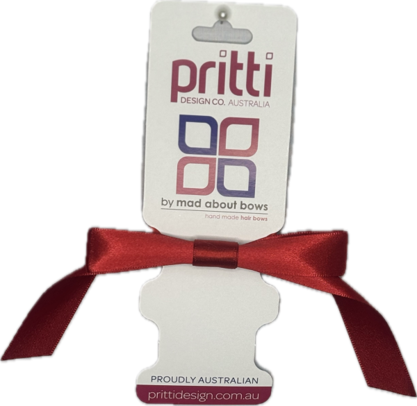 Ascham Small Satin Pony Bow