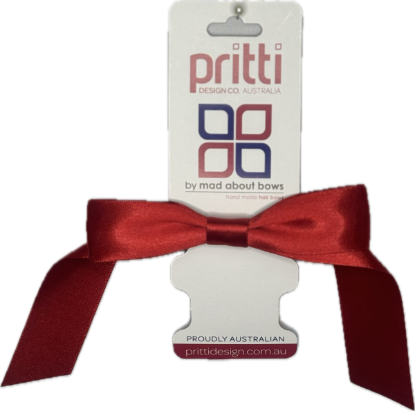 Ascham Satin Pony-Bow