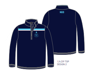Newcastle Grammar 1/4 Zip Top **NEW**