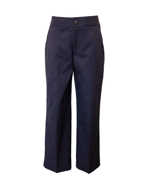 Trouser Flat Front 1/2 Elastic -Junior